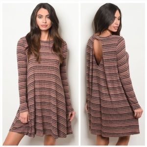 Dee Elly striped tunic dress